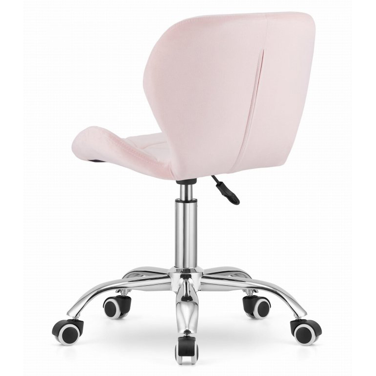 Light Pink Velvet Office Desk Chair-PP Chair