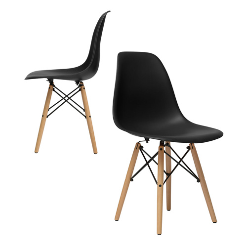 DSW Eames Chair Black-PP Chair