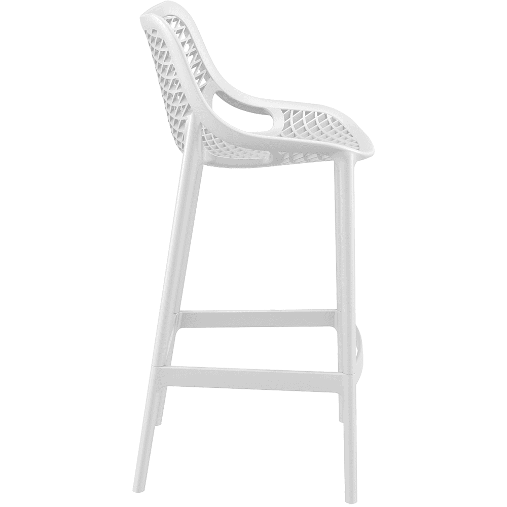 Air Bar Stool Chair White PP Counter Height-PP Chair
