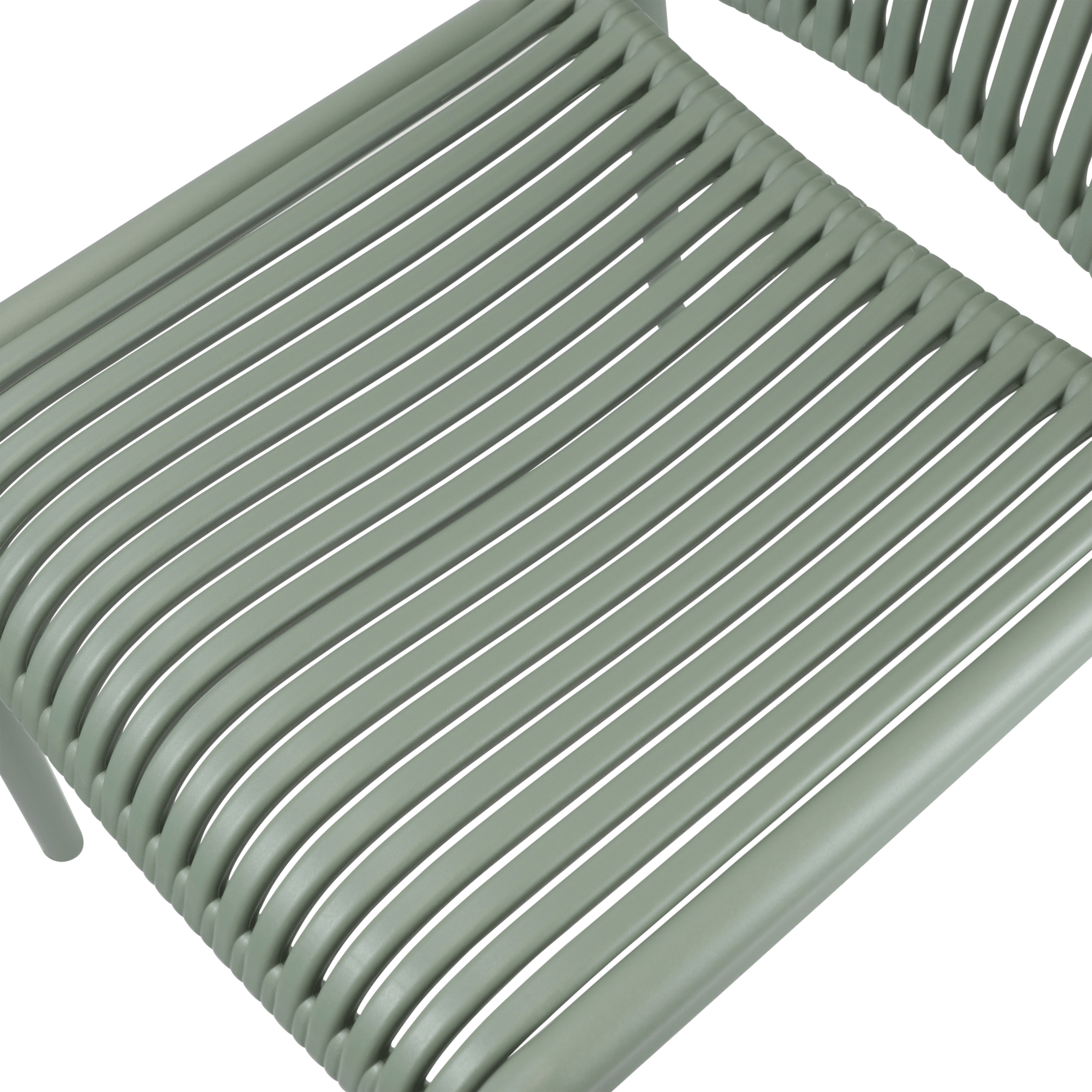 Polypropylene Chair In Green-PP Chair