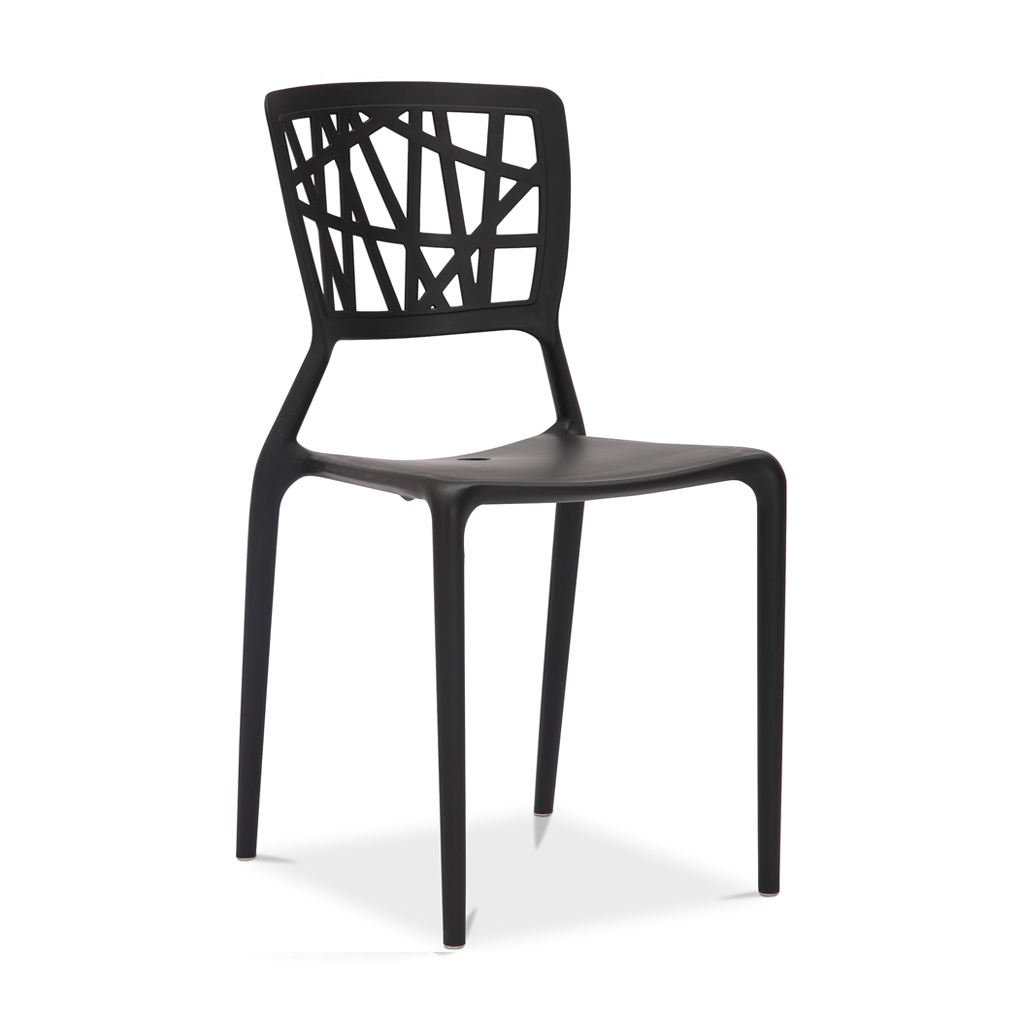 Stackable Plastic Restaurant Chair Manufacturer | Modern PP Dining Chair for Commercial Use