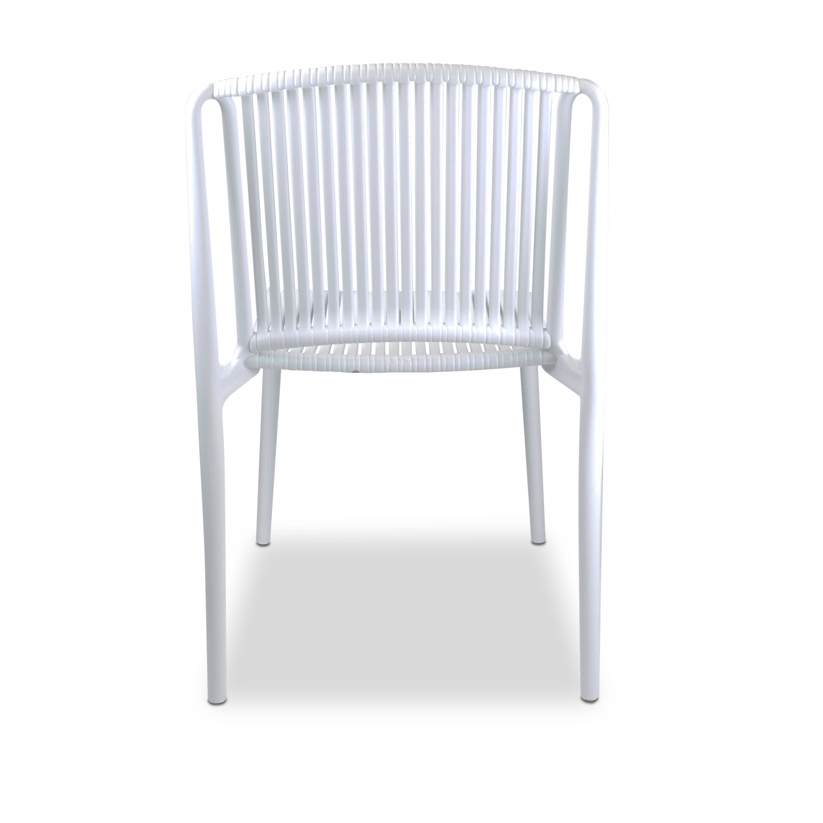 Polypropylene Chair In White-PP Chair