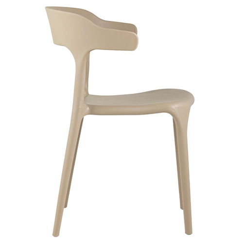 Horn Chair Taupe-PP Chair