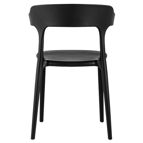 Horn Chair Black-PP Chair