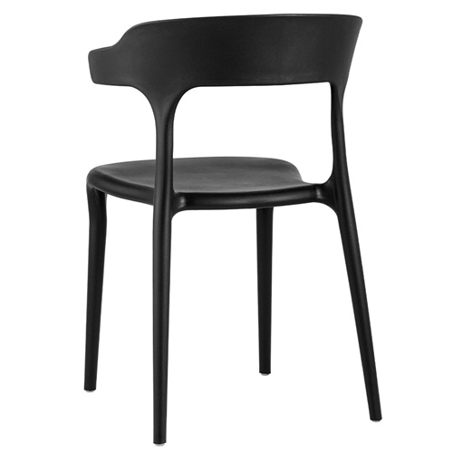 Horn Chair Black-PP Chair