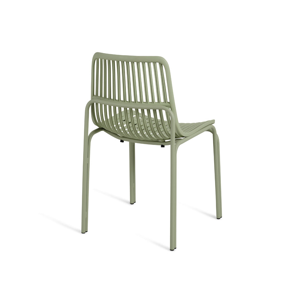 Mint Green Plastic Outdoor Chair-PP Chair