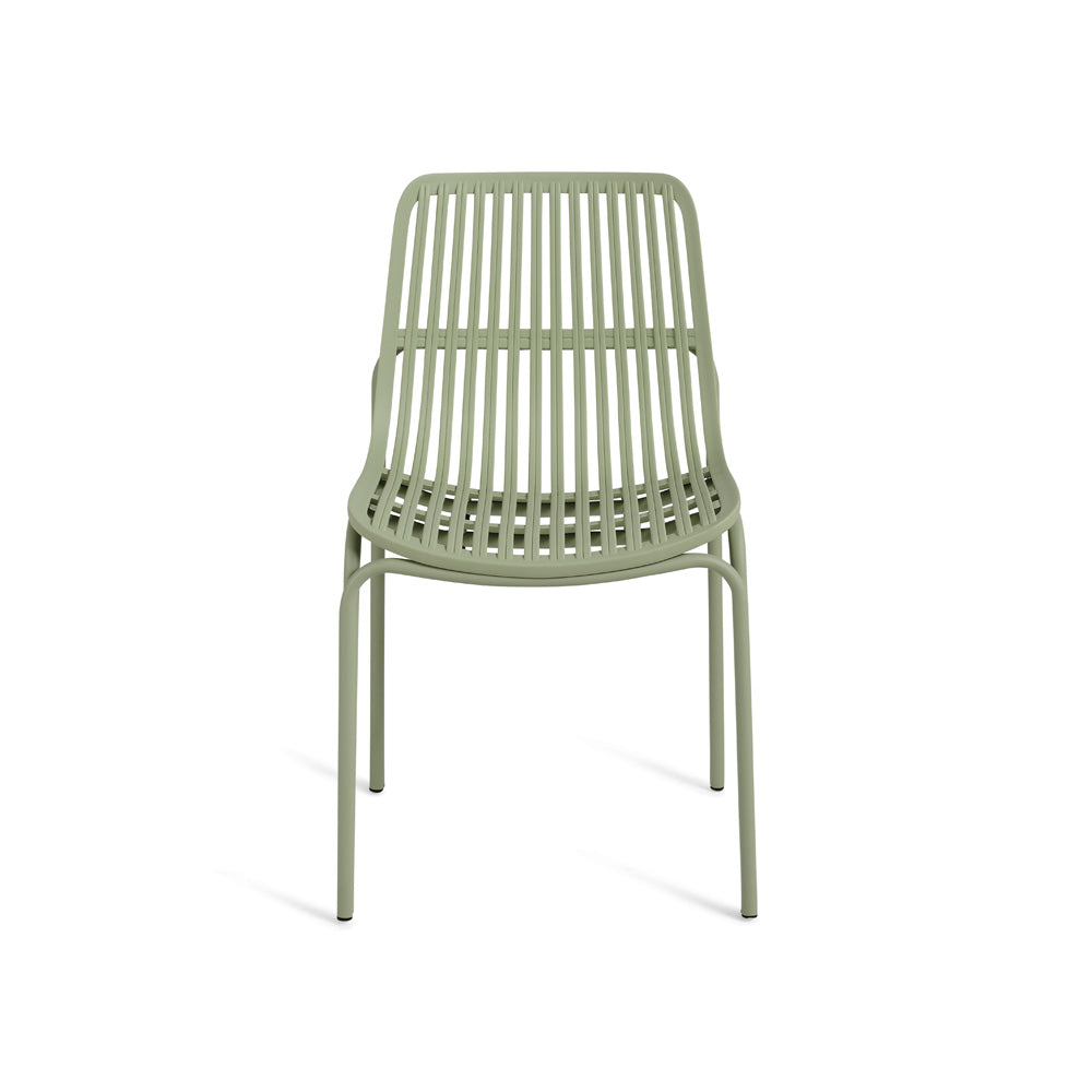 Mint Green Plastic Outdoor Chair-PP Chair
