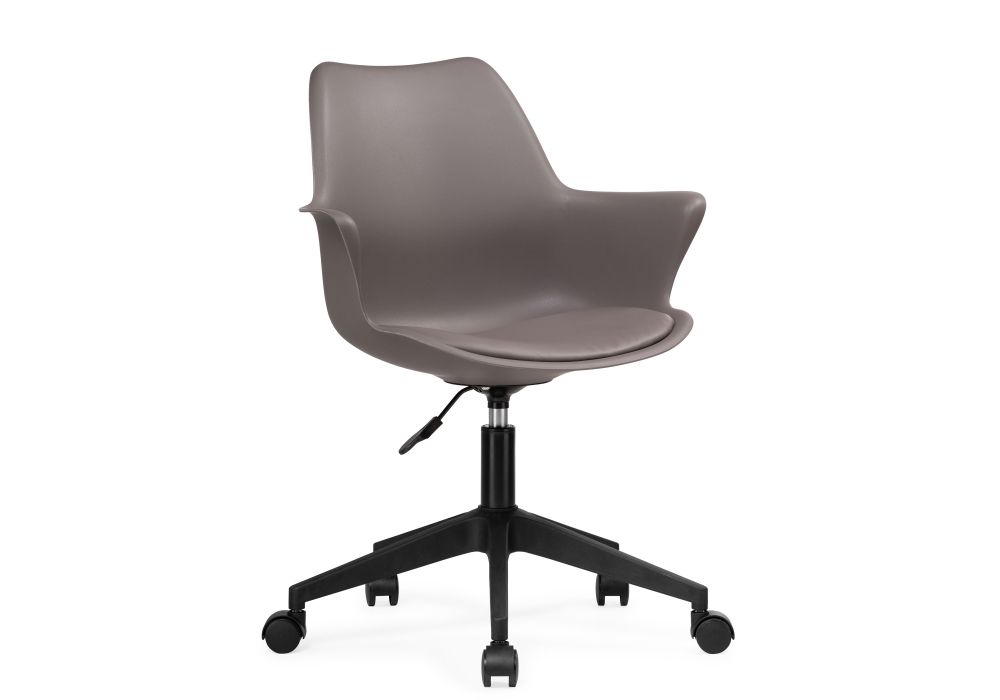 Grey Plastic Office Desk Chair