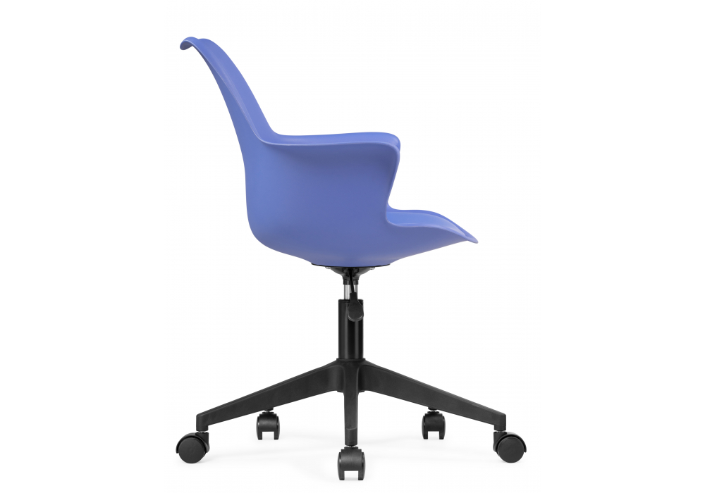 Blue Plastic Office Desk Chair