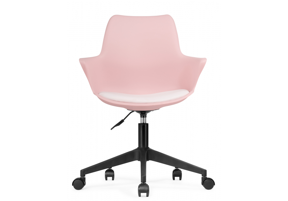 Pink Plastic Office Desk Chair