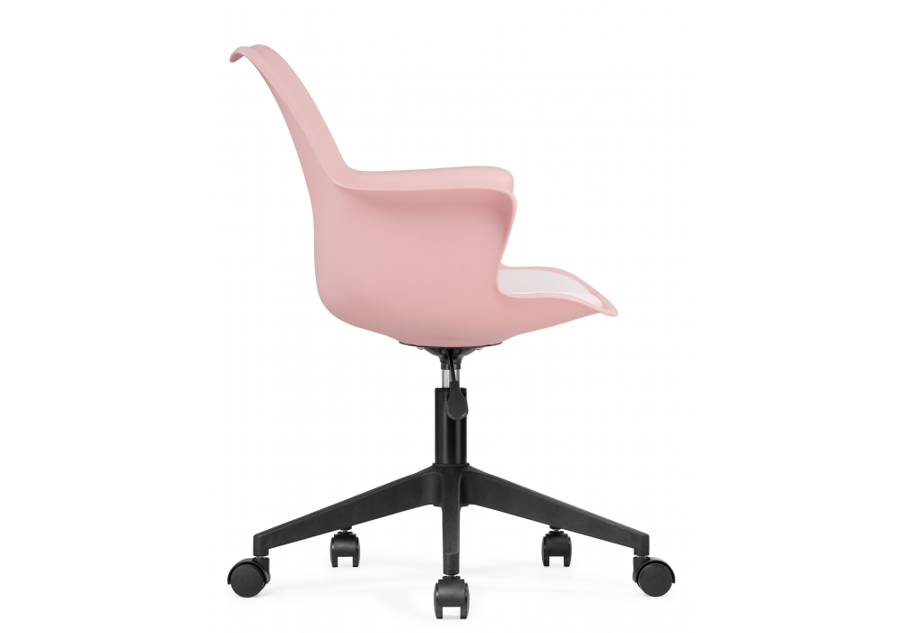Pink Plastic Office Desk Chair