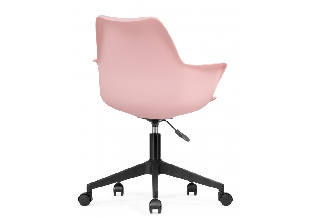 Pink Plastic Office Desk Chair