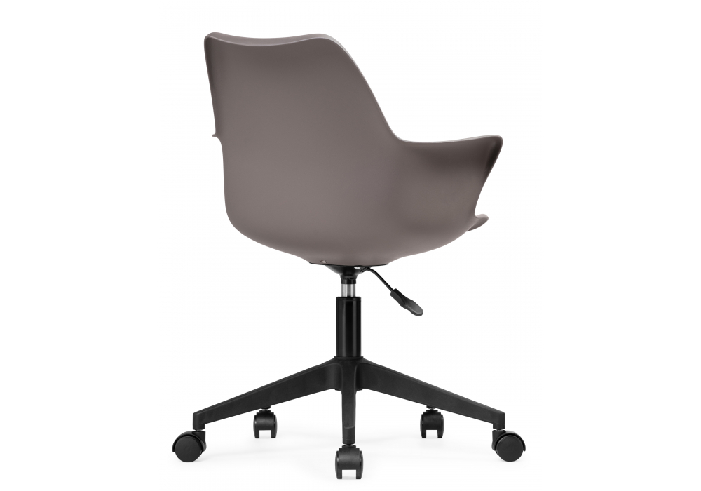 Grey Plastic Office Desk Chair