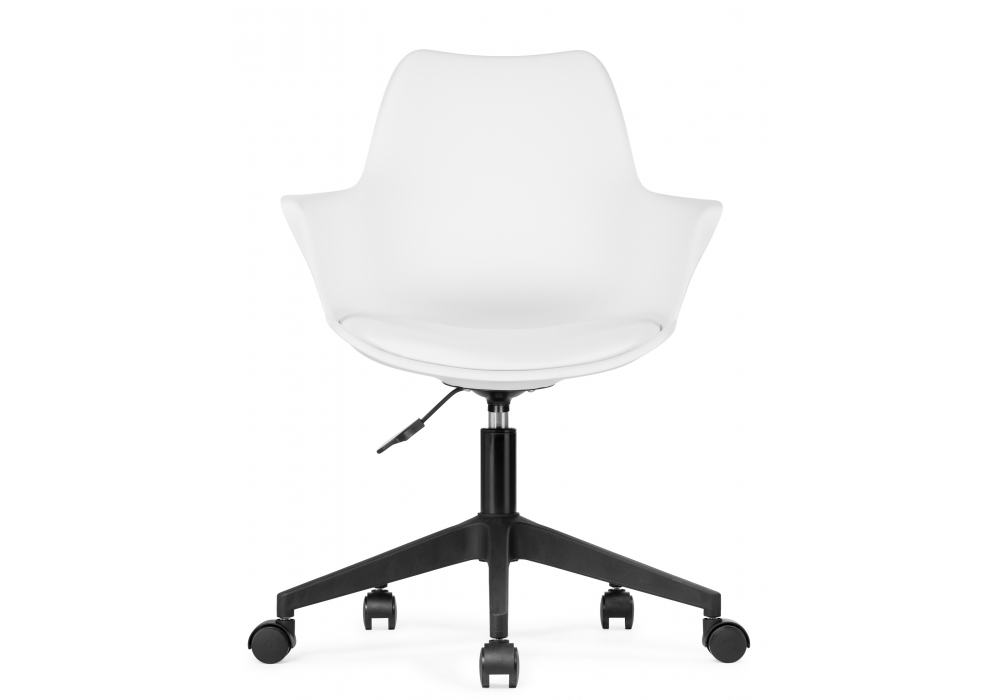 White Plastic Office Desk Chair