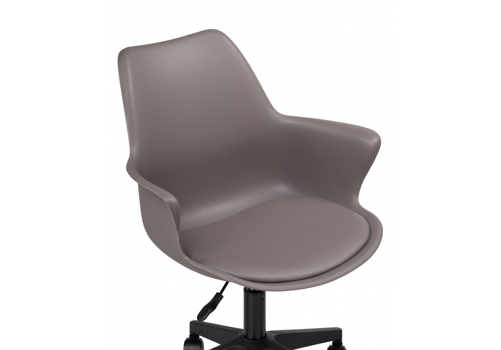 Grey Plastic Office Desk Chair