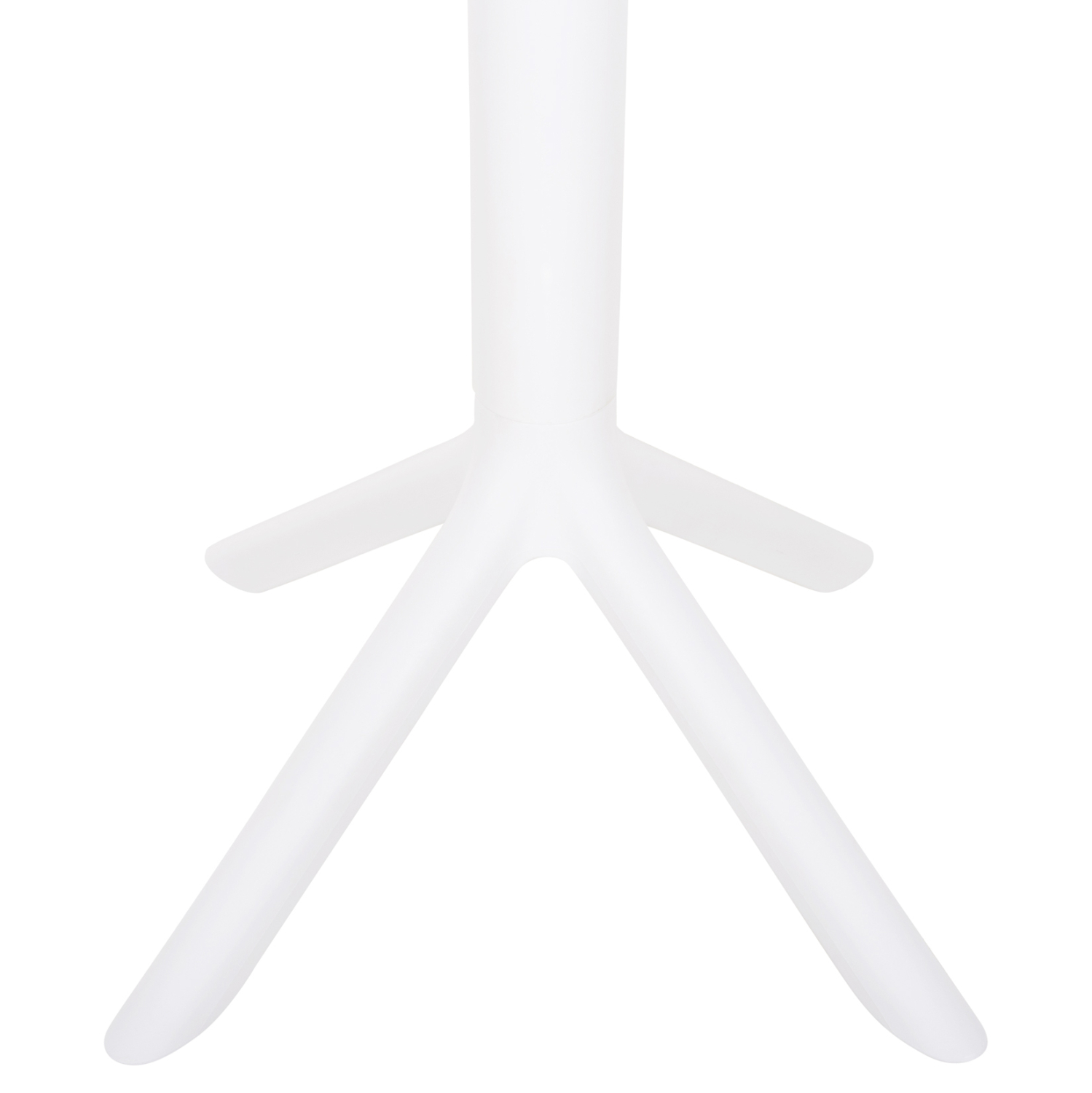 Round Plastic Table In White-PP Chair
