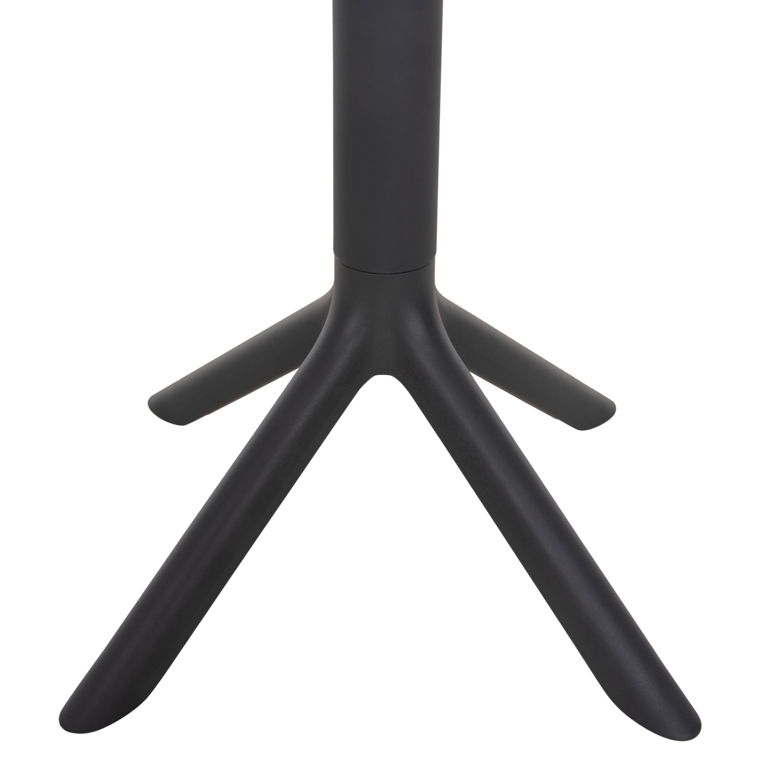 Round Plastic Table In Grey-PP Chair