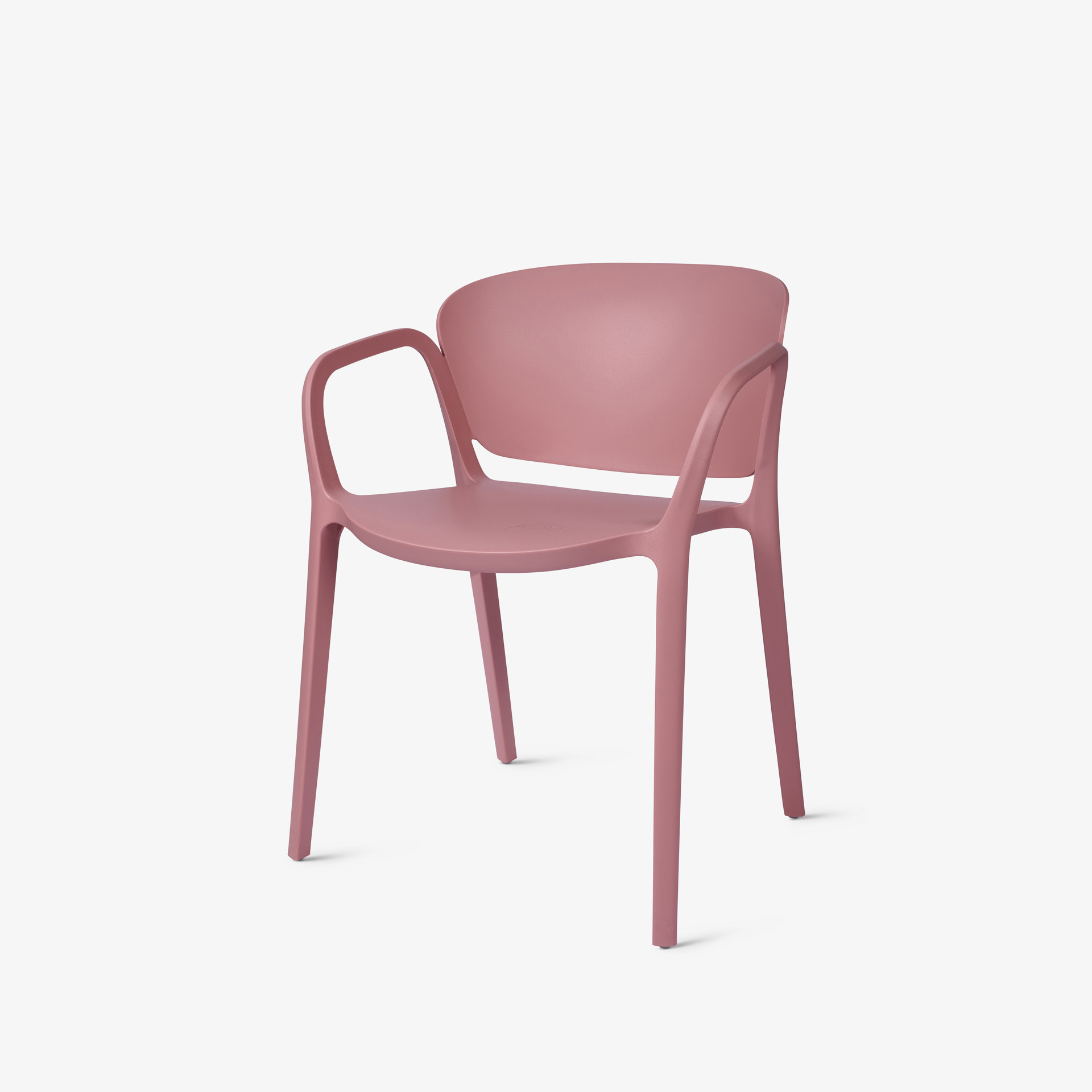 Pink Plastic Garden Armchair