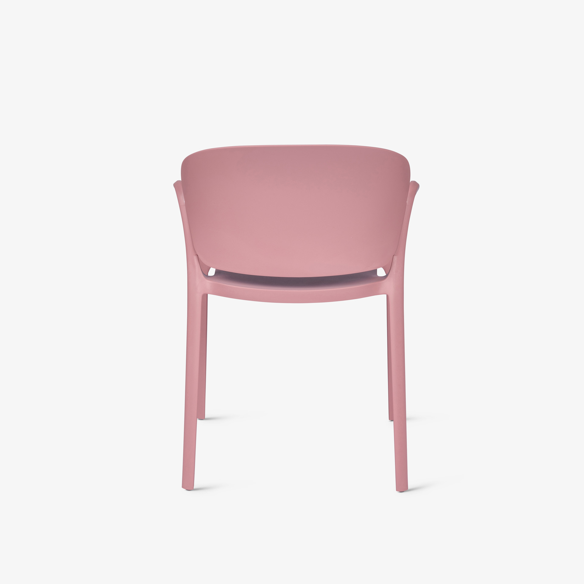 Pink Plastic Garden Armchair