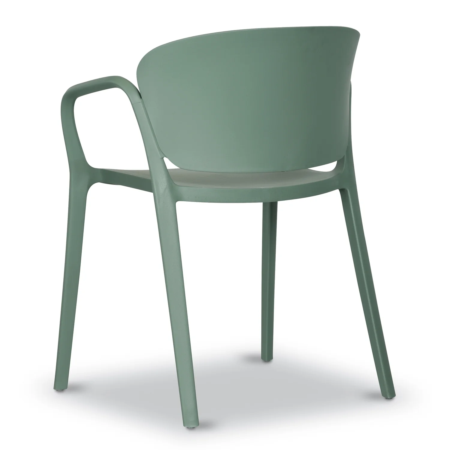 Green Plastic Garden Armchair