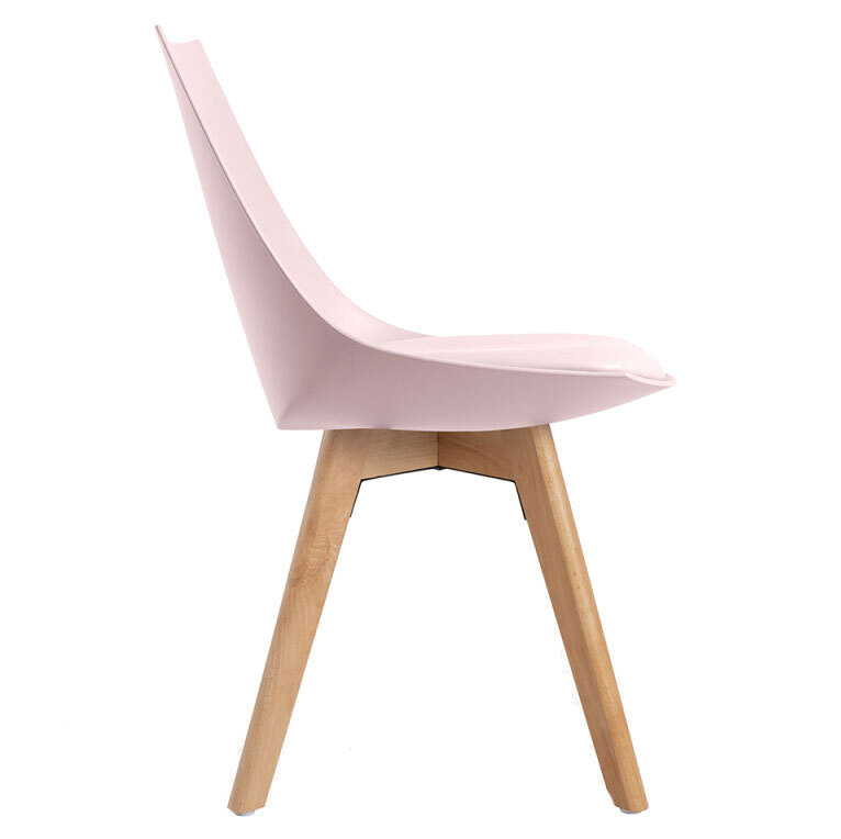 Pink Plastic Dining Chair Made In China-PP Chair