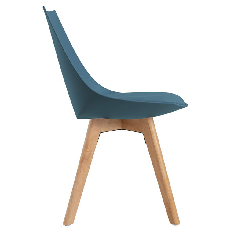 Navy Blue Plastic Dining Chair Made In China-PP Chair