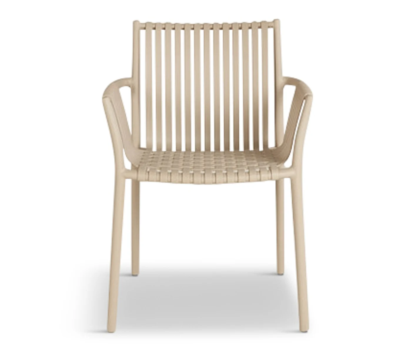 Taupe Polypropylene Outdoor Armchair 
