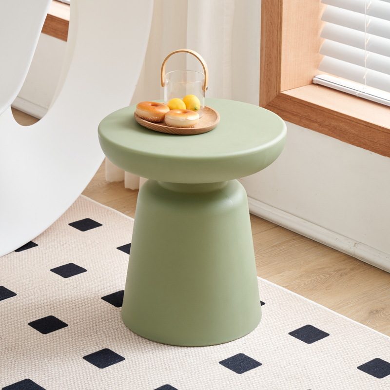 Bedside Sofa Coffee Table In Green-PP Chair