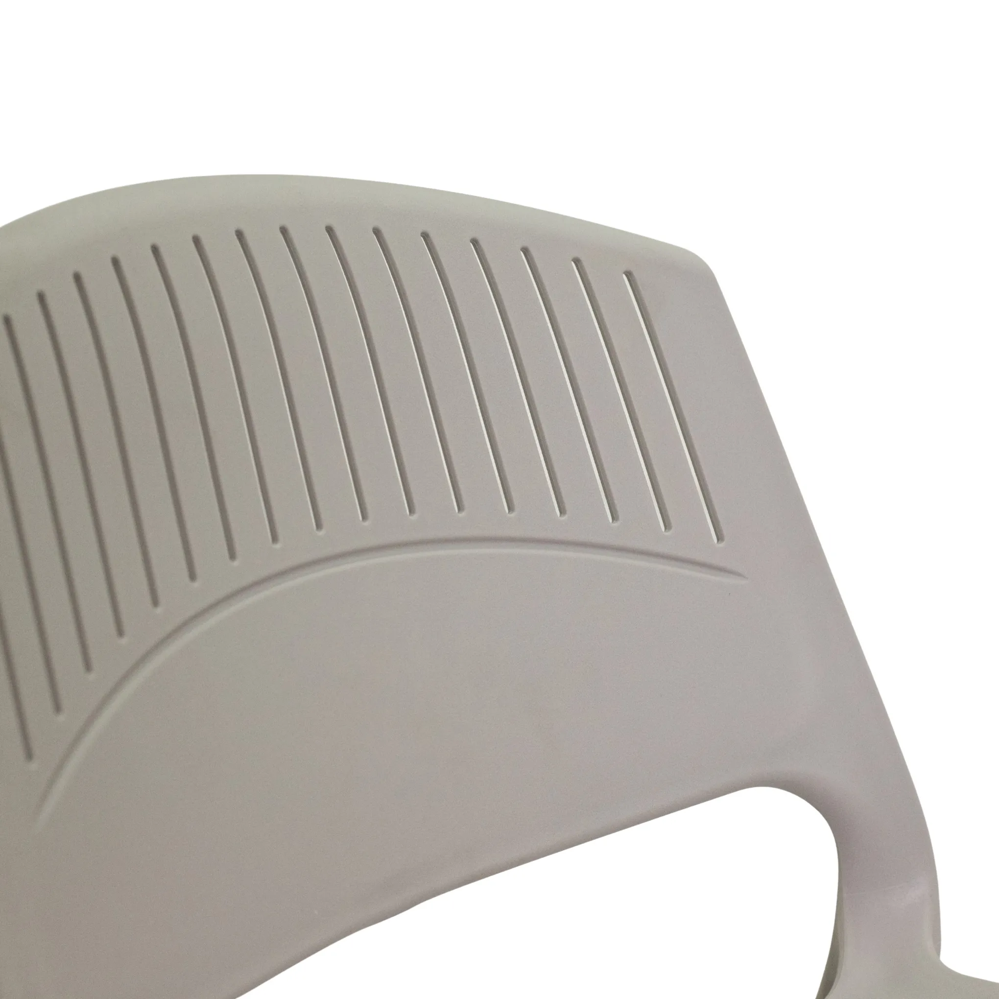Modern Injection Molded Polypropylene Plastic Chair for Dining & Outdoor Use