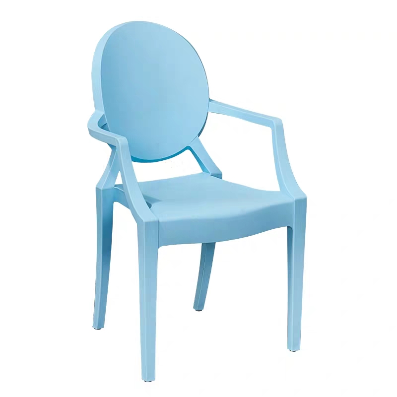 Kids Ghost Armchair In Light Blue-PP Chair