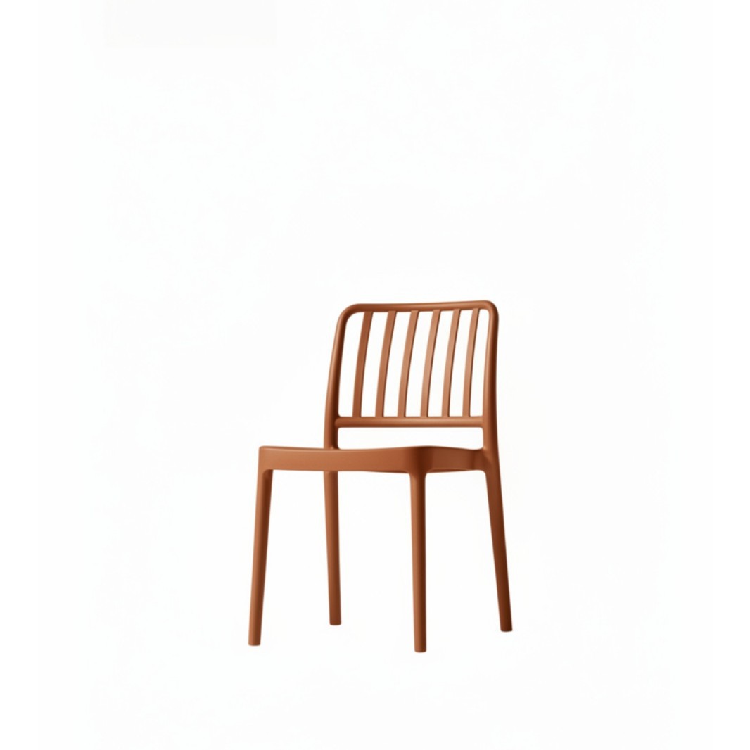 Commercial PP Plastic Chair with Arms | Outdoor & Restaurant Chair