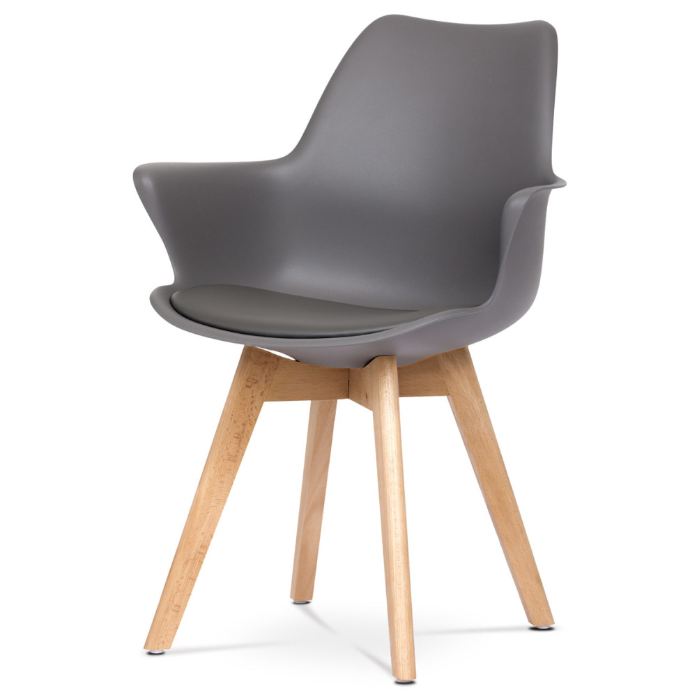 Grey Tulip Armchair