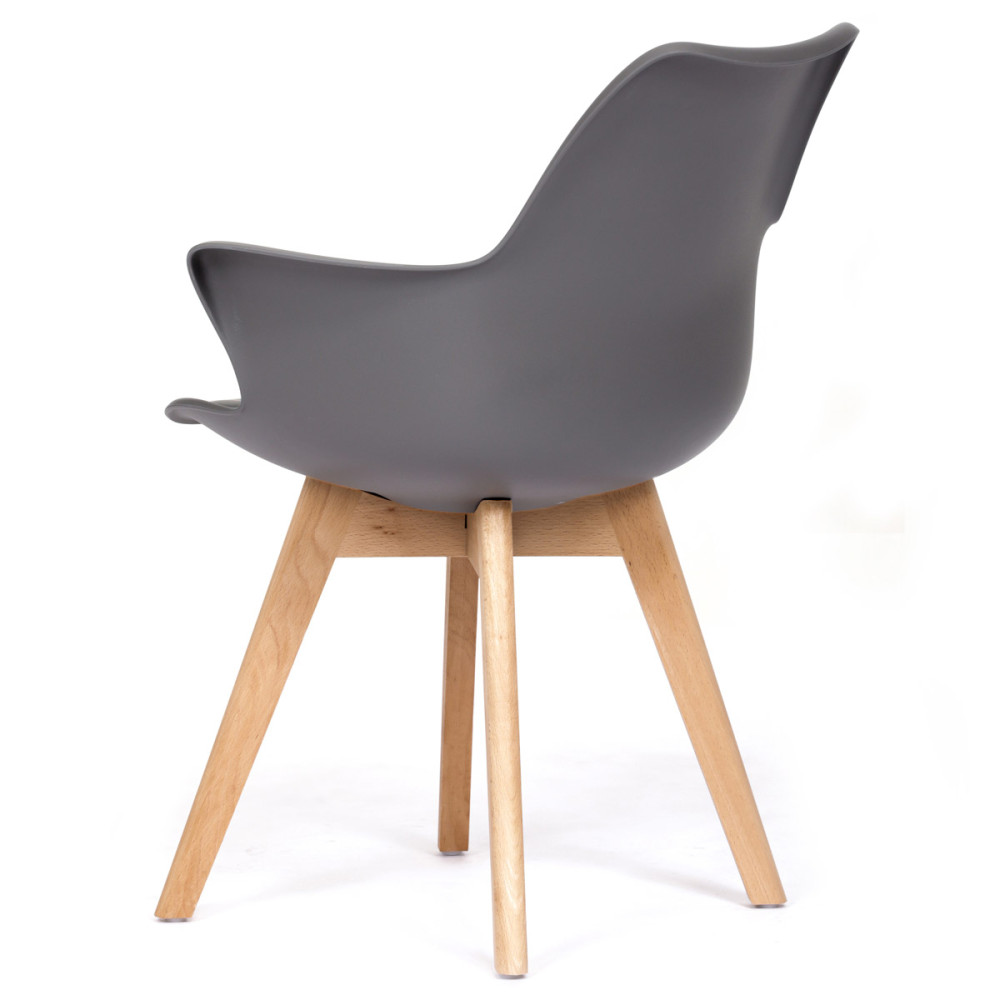 Grey Tulip Armchair