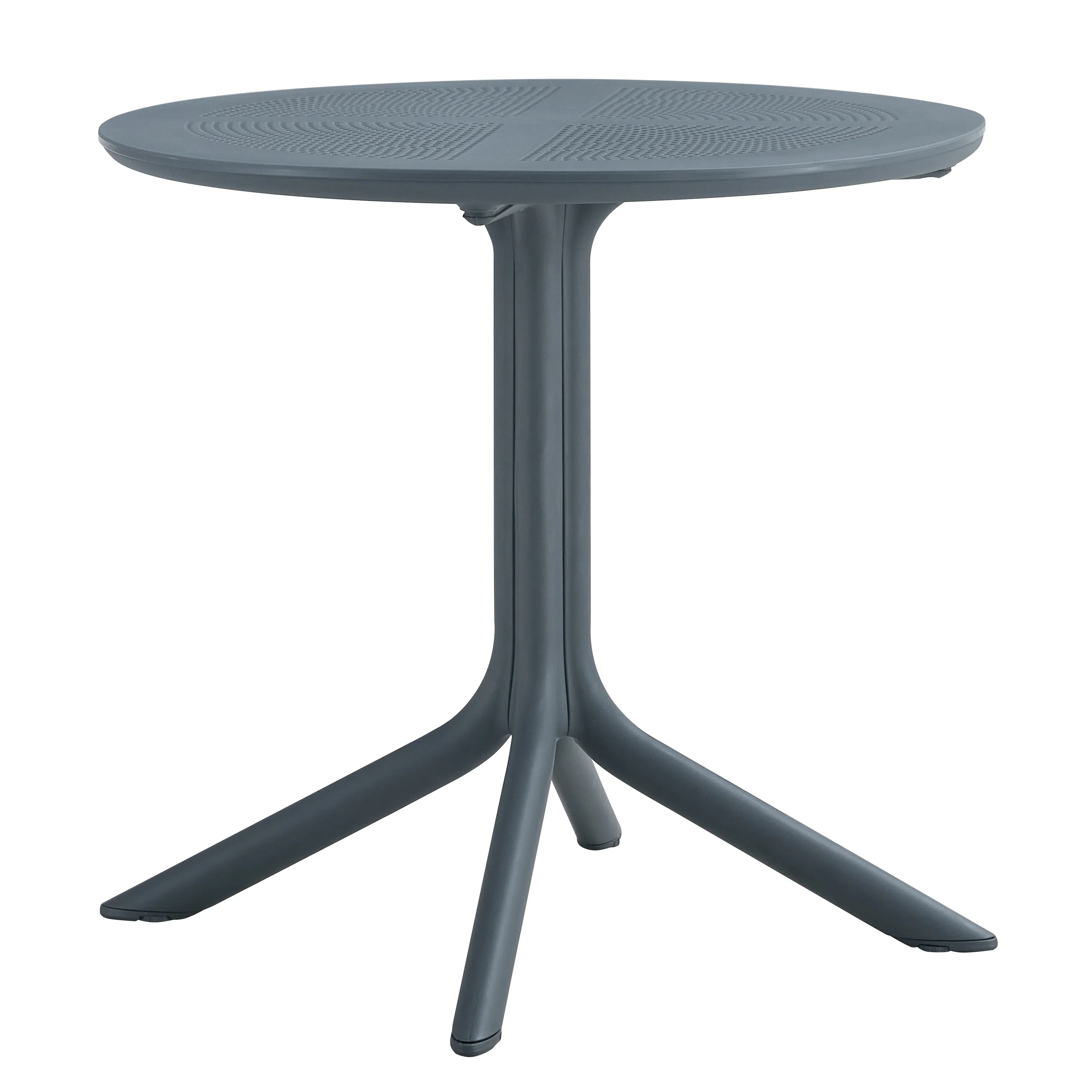 Round Grey Plastic Table