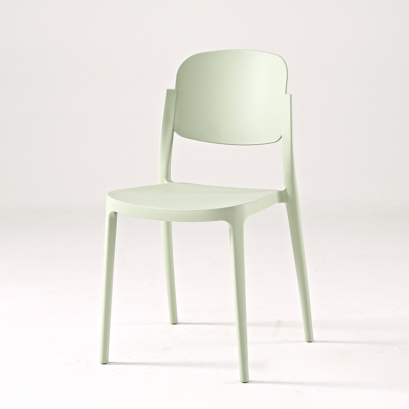 Polypropylene Chair In Mint Green-PP Chair