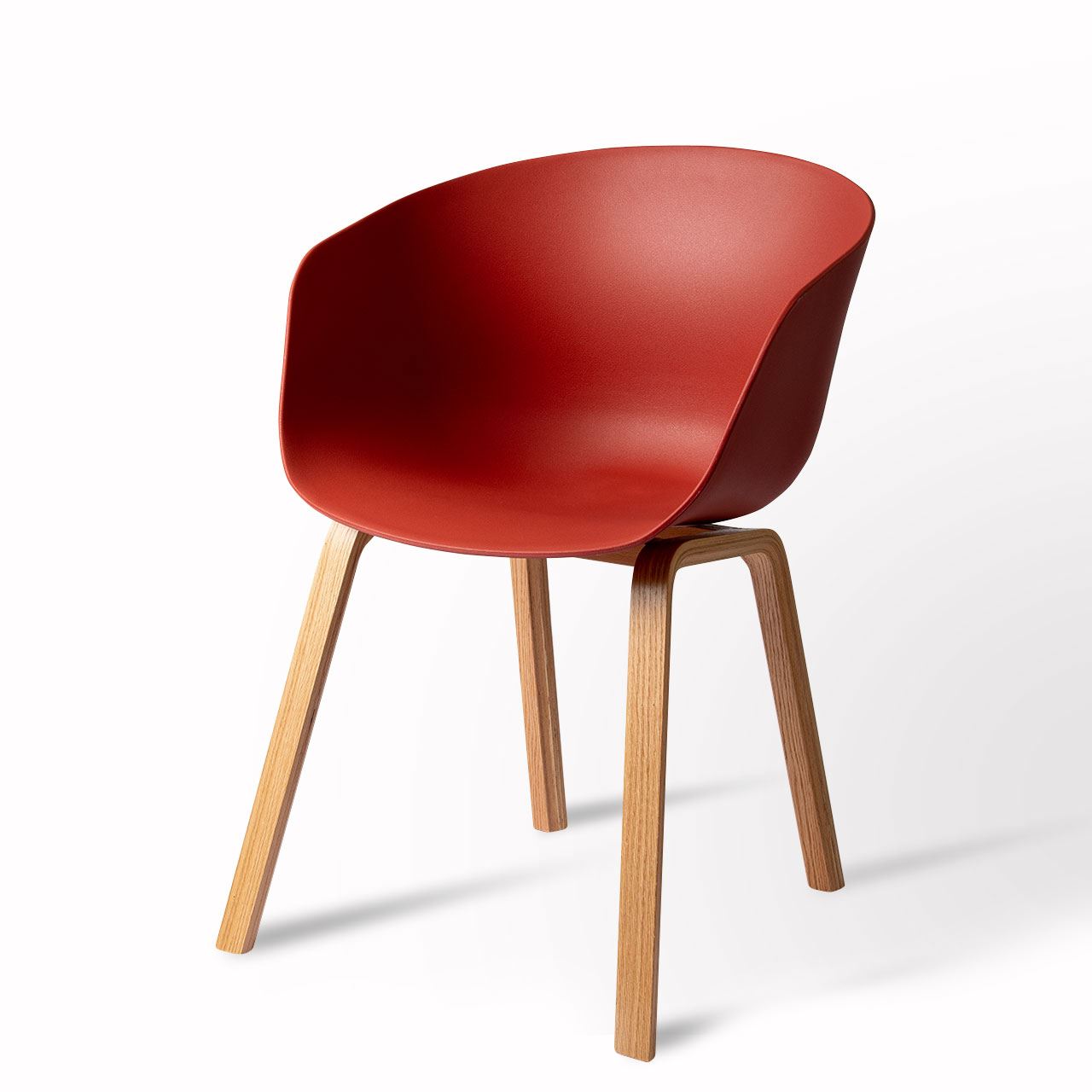 Red Designer Armchair-PP Chair