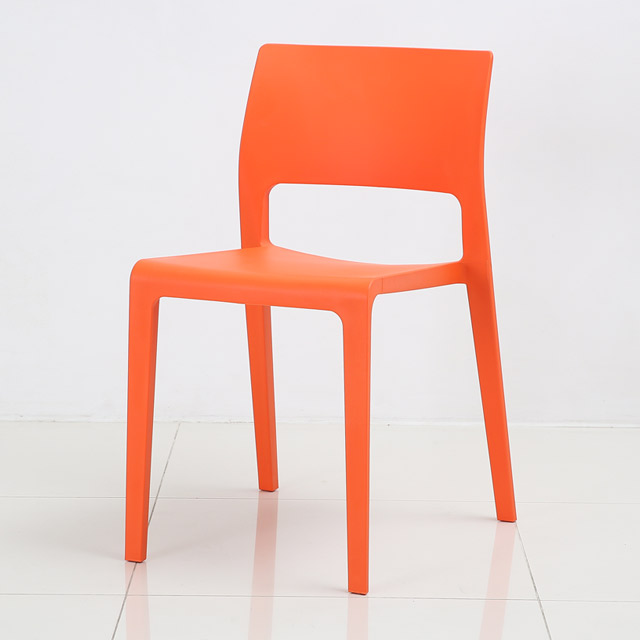 Orange PP Side Chair-PP Chair