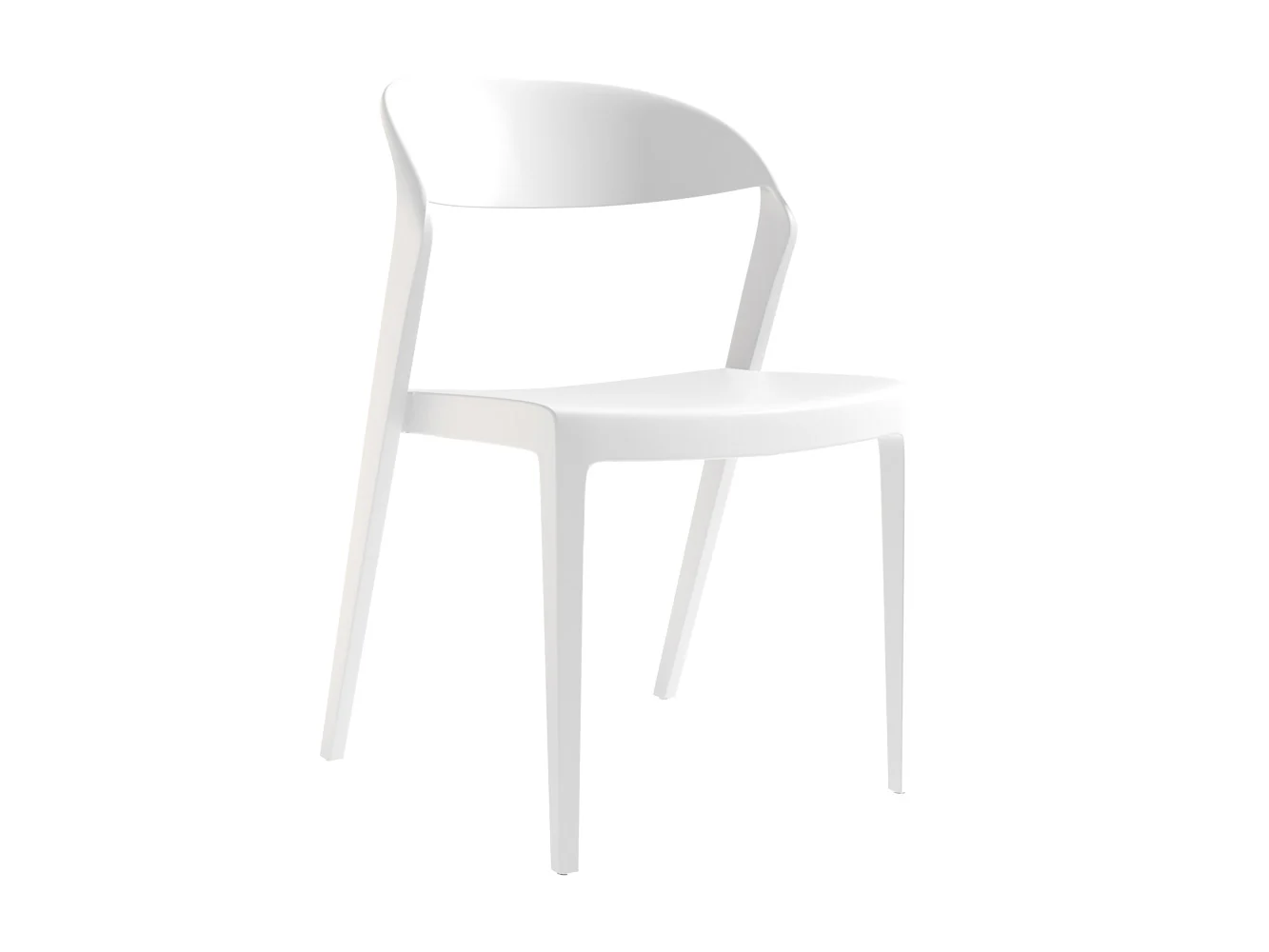 White Plastic Chairs For Sale-PP Chair