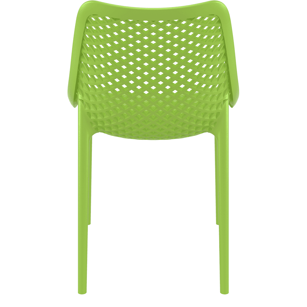 Air Chair Dining Outdoor Stackable Polypropylene Green-PP Chair