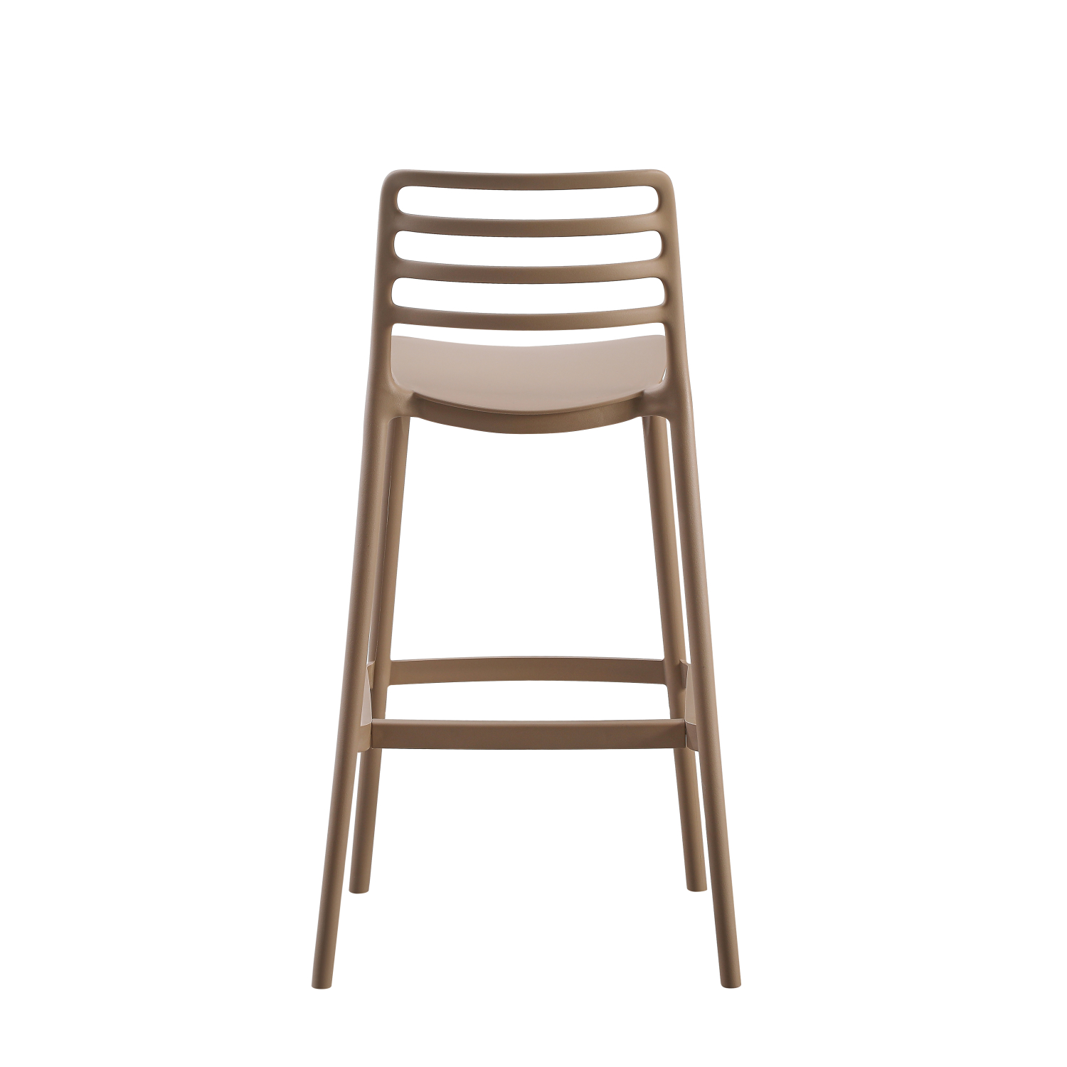 Plastic Bar Chair Brown-PP Chair