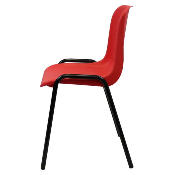 Red HDPE Chair-PP Chair