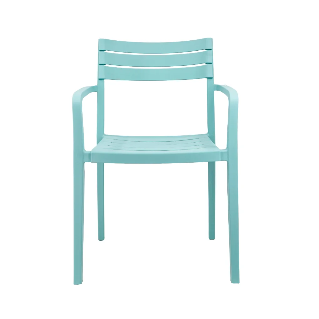 Stackable Polypropylene Garden Arm Chair Manufacturer | Outdoor PP Armchair for Garden & Hospitality Use
