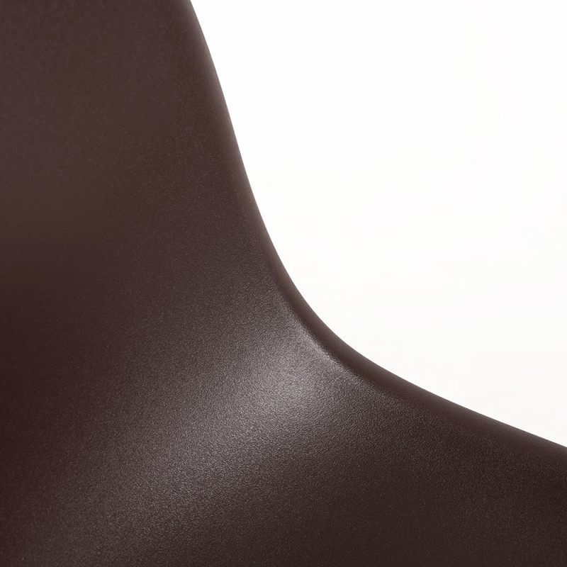 DSW Style Side Chair Dark Brown-PP Chair