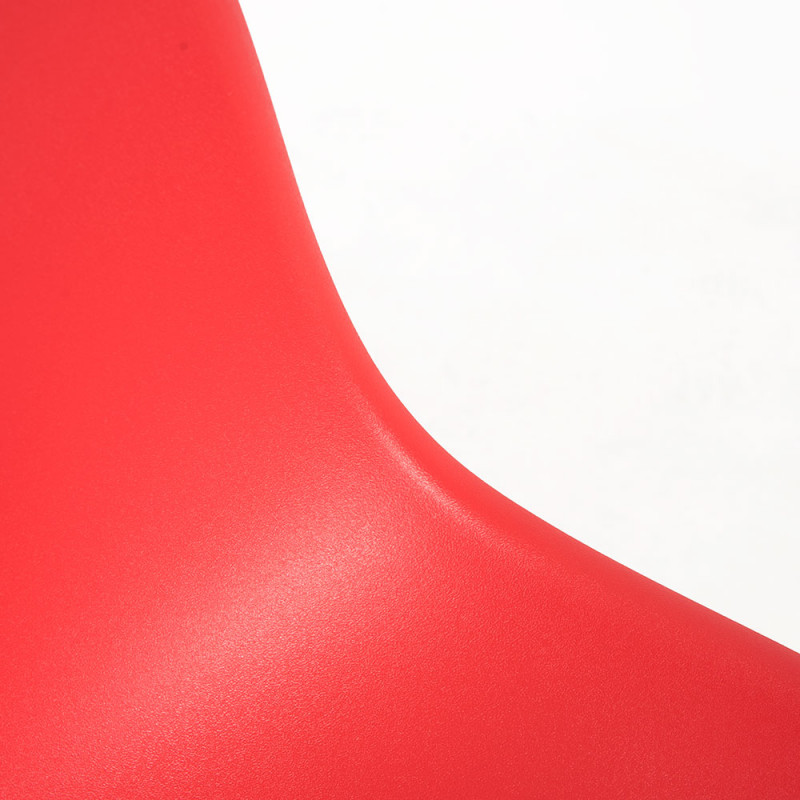 DSW Style Side Chair Red-PP Chair
