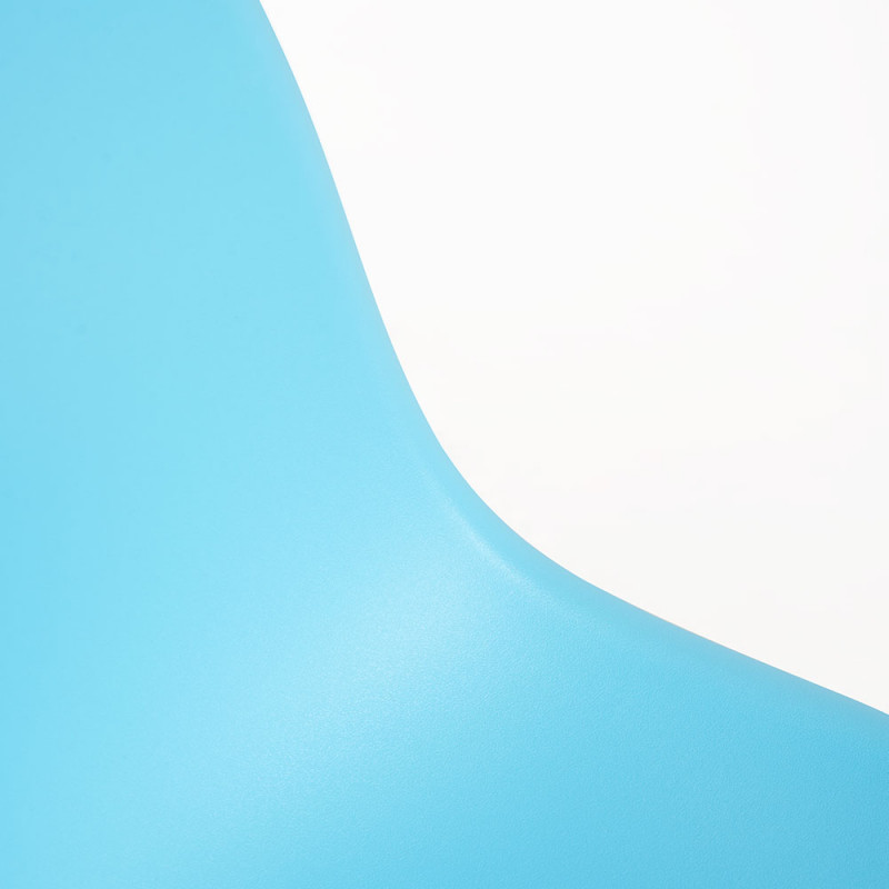 DSW Style Side Chair Light Blue-PP Chair