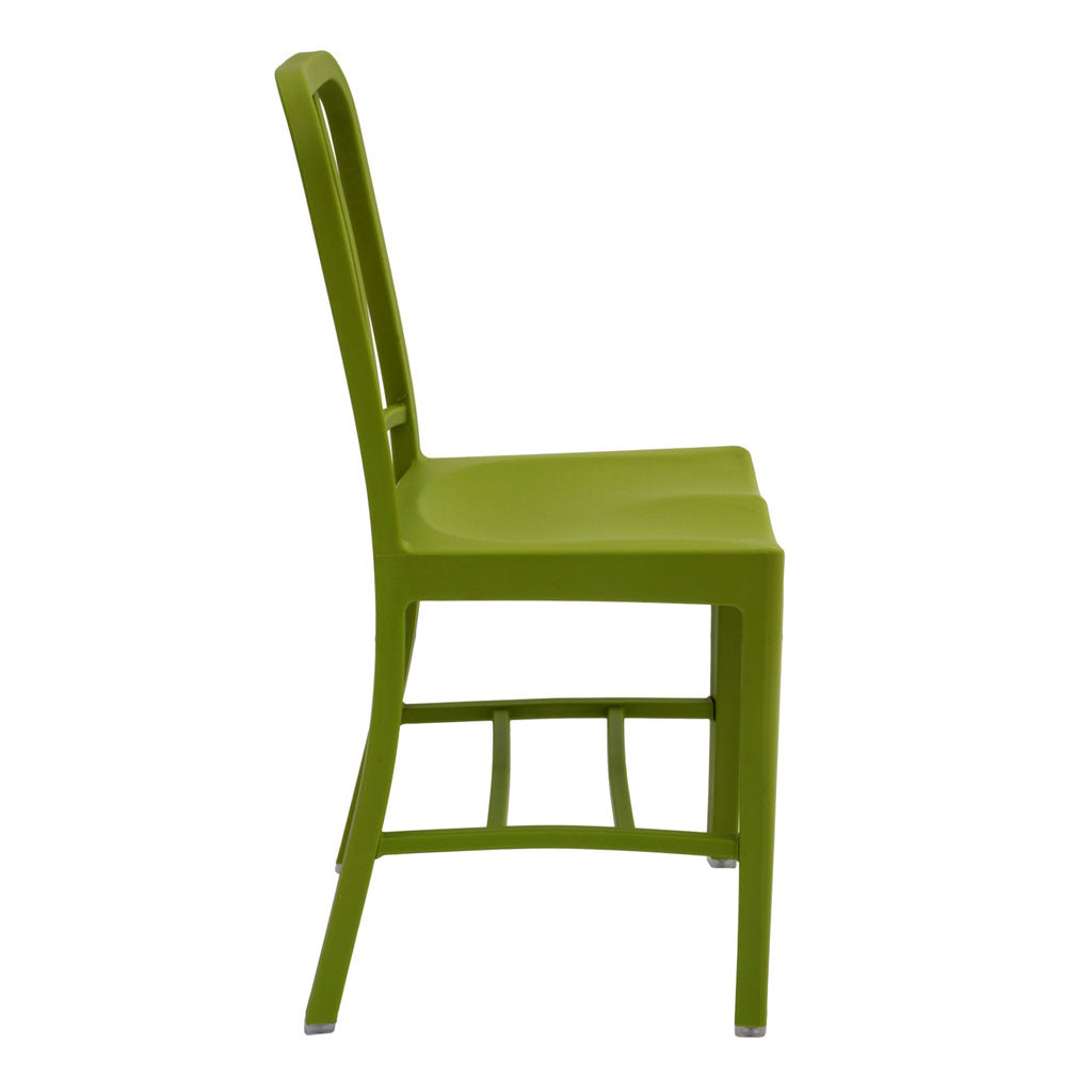 Green Plastic Navy Chair-PP Chair