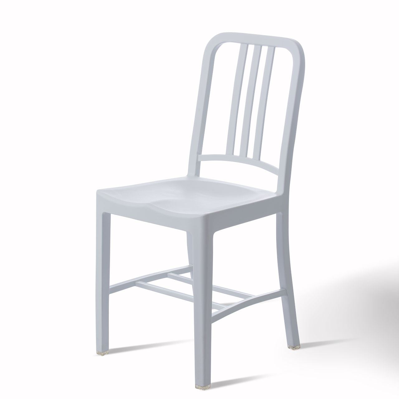 White Plastic Navy Chair-PP Chair