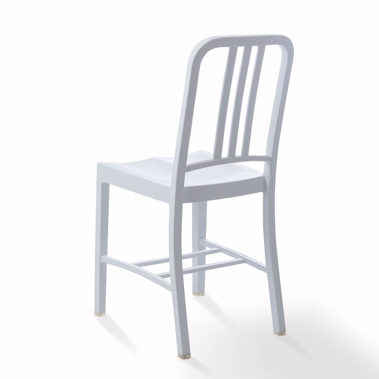 White Plastic Navy Chair-PP Chair