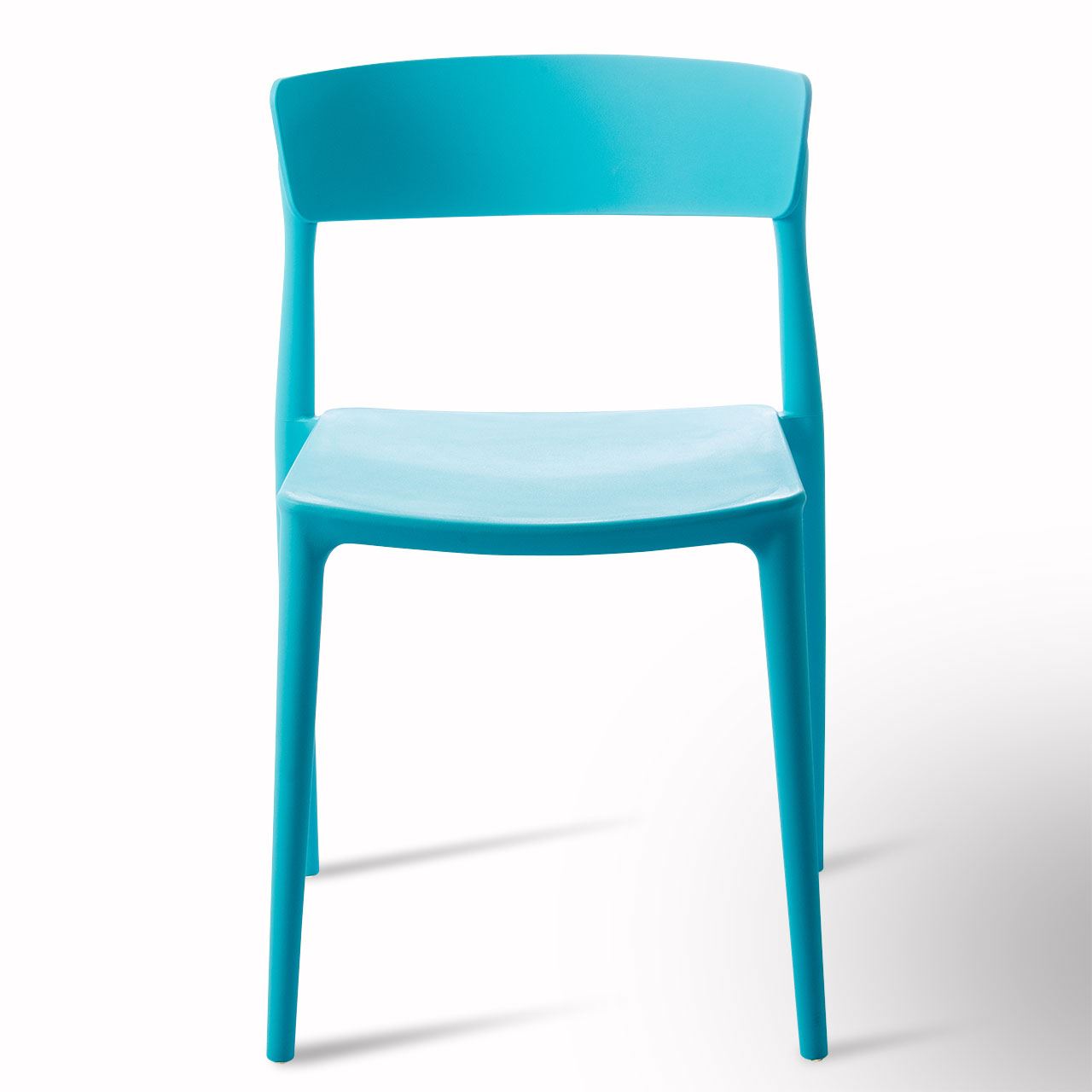 Tiffany Blue Plastic Cafe Chair-PP Chair