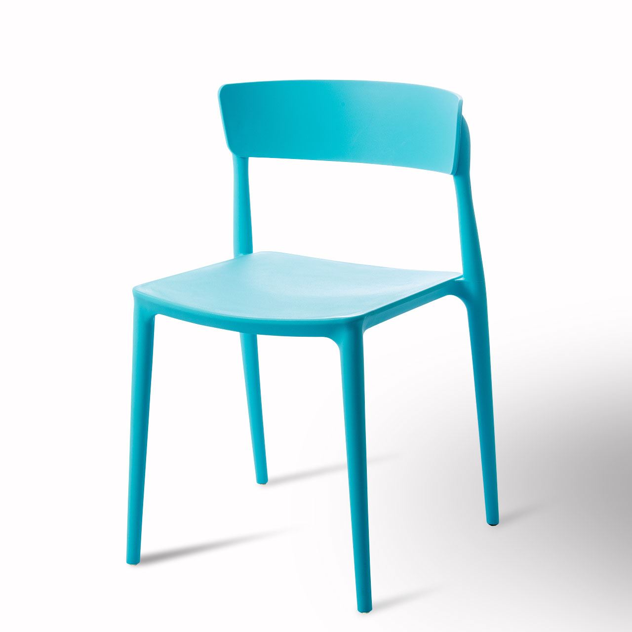 Tiffany Blue Plastic Cafe Chair-PP Chair